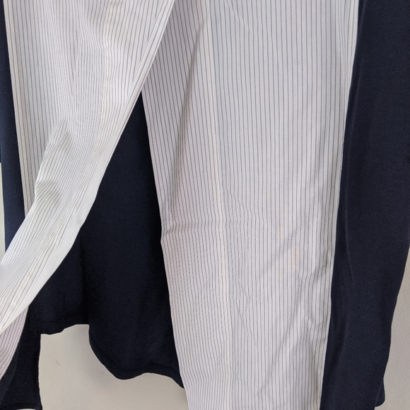 Madewell | Slit Back Two Tone Shirt - E37 - Picture 4 of 8